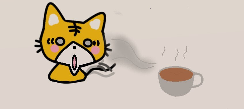 コーヒーの臭いが嫌な猫